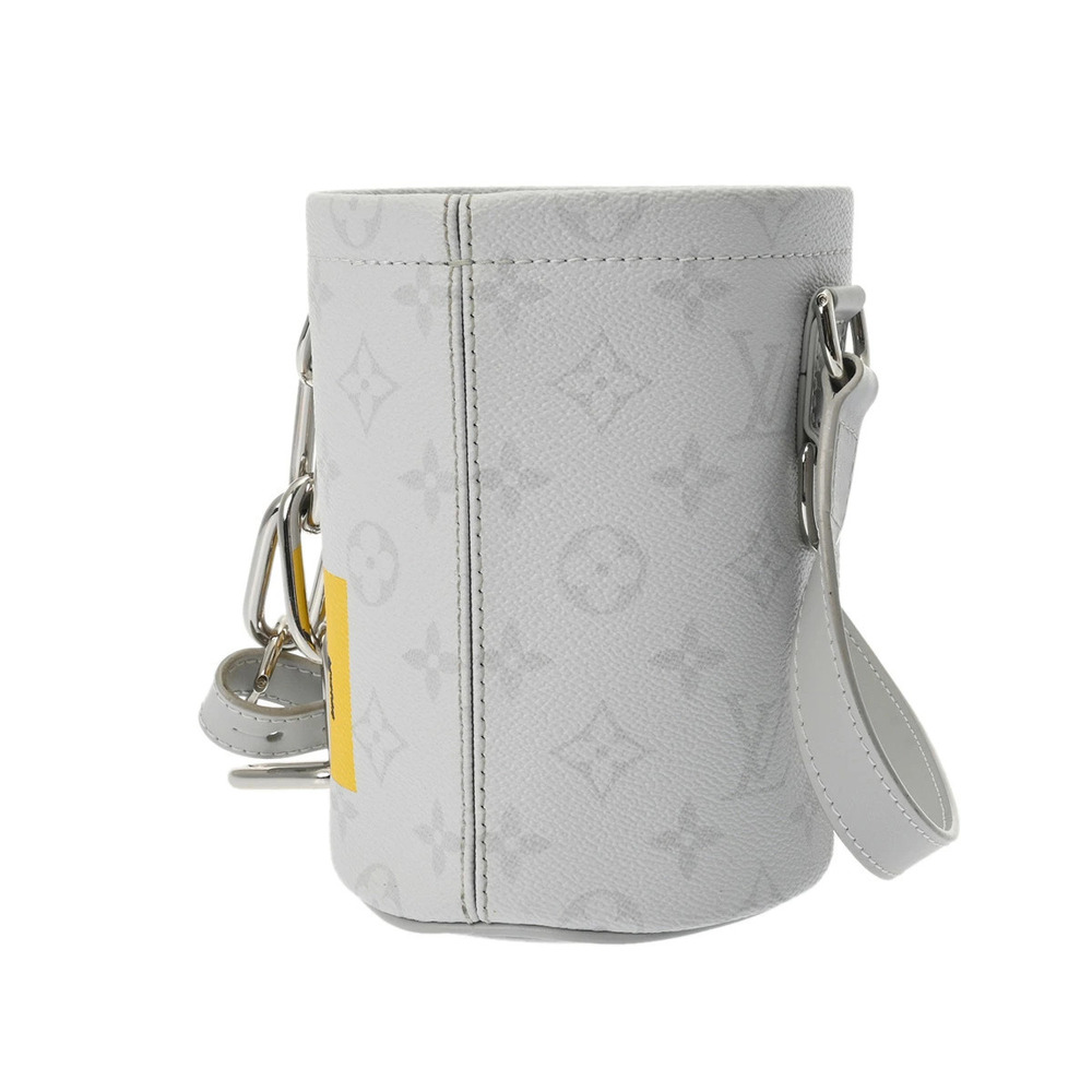 Louis Vuitton Shoulder Monogram Chalk Gray Bag Canvas Gray